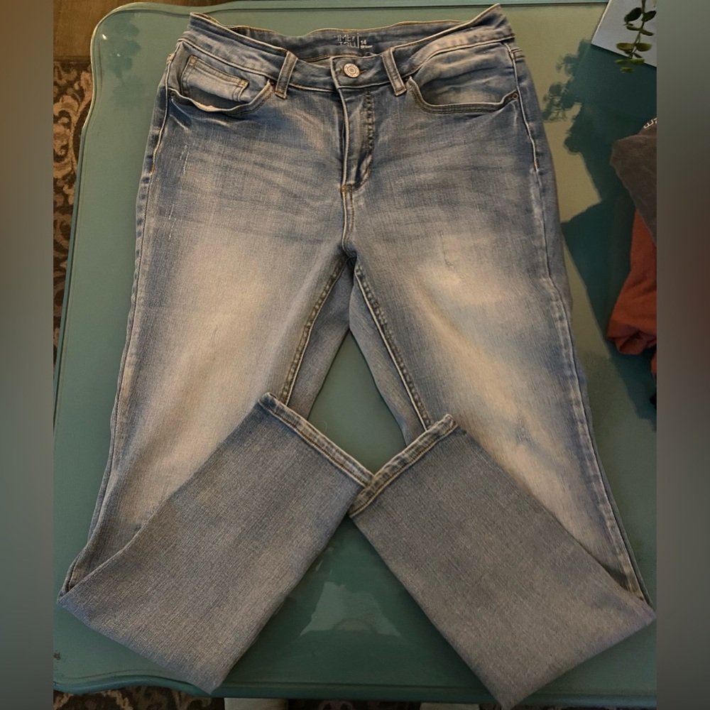 Time and Tru skinny jeans. Size 14